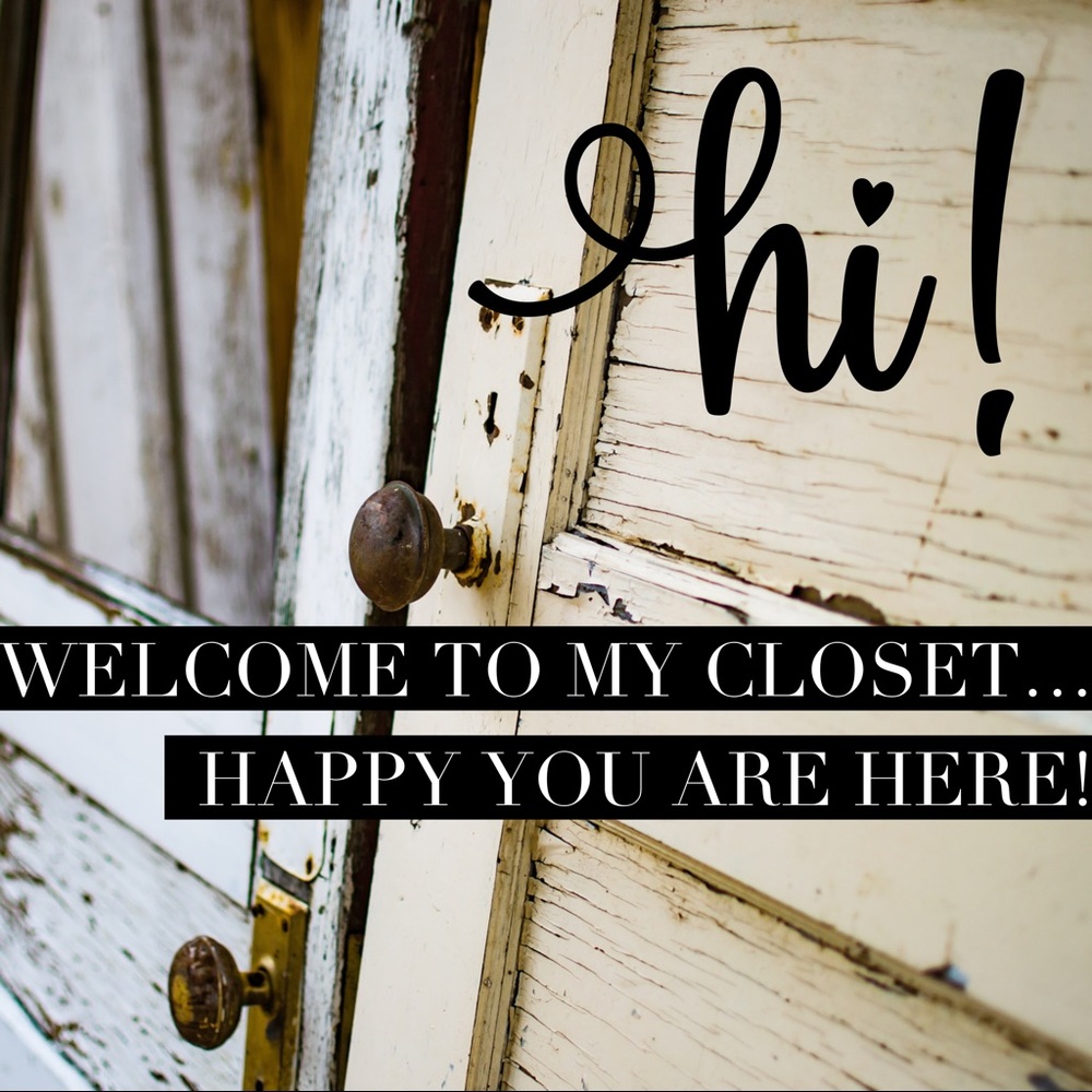 Welcome To My Closet!